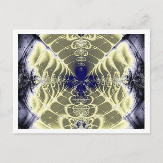 Fraktal-Insasse-Postkarte Postkarte (Vorderseite)
