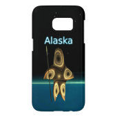 Fraktal Inuit Hunter - Alaska Case-Mate Samsung Galaxy Hülle (Rückseite)