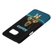 Fraktal Inuit Hunter - Alaska Case-Mate Samsung Galaxy Hülle (unten)