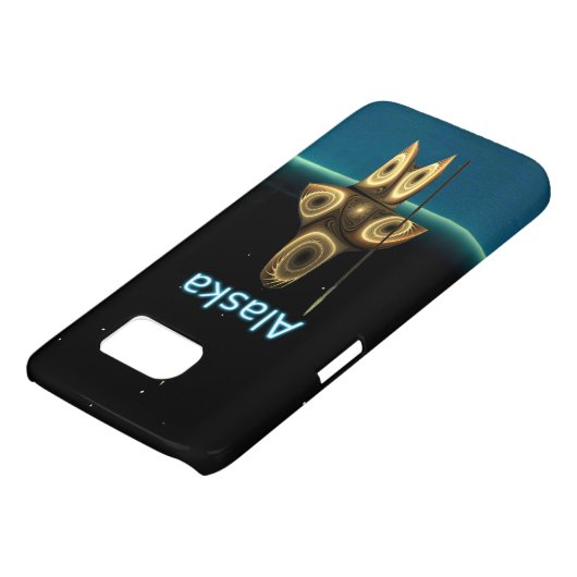 Fraktal Inuit Hunter - Alaska Case-Mate Samsung Galaxy Hülle (unten)