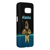 Fraktal Inuit Hunter - Alaska Case-Mate Samsung Galaxy Hülle (Rückseite/rechts)