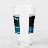 Fraktal Inuit Hunter - Alaska Postage Glas (Links)