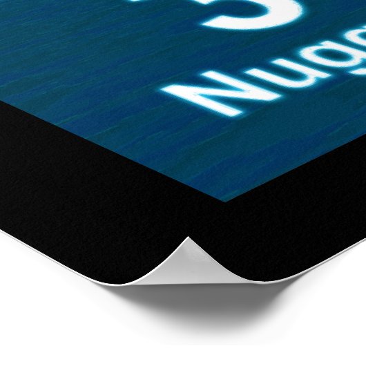 Fraktal Inuit Hunter - Alaska Postage Poster (Ecke)