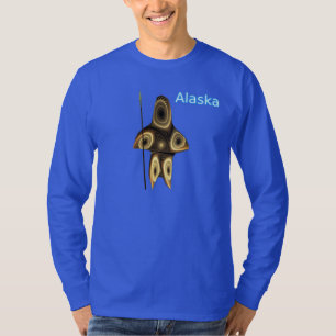 Fraktal Inuit Hunter - Alaska T-Shirt