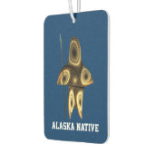 Fraktal Inuit Hunter - Alaska-Ureinwohner Autolufterfrischer (Links)