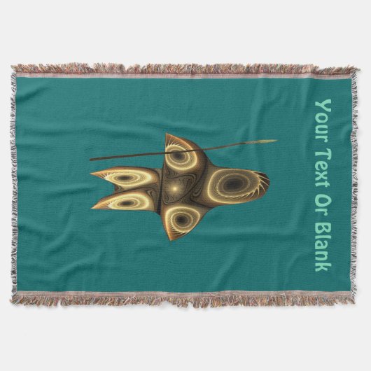 Fraktal Inuit Hunter Decke (Vorderseite)