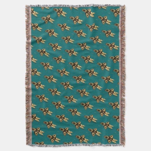 Fraktal Inuit Hunter Decke (Vorderseite Vertikal)