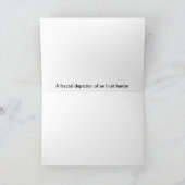 Fraktal Inuit Hunter Feiertagskarte (Innenseite)