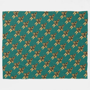 Fraktal Inuit Hunter Fleecedecke