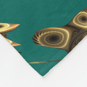 Fraktal Inuit Hunter Fleecedecke (Ecke)