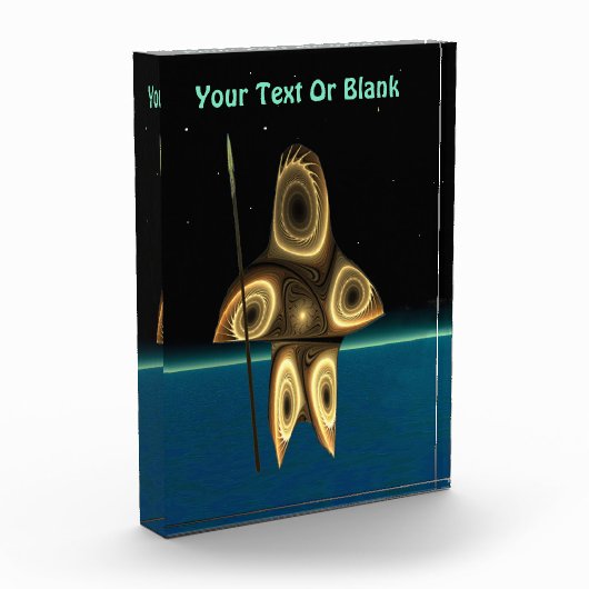 Fraktal Inuit Hunter Fotoblock (Links)