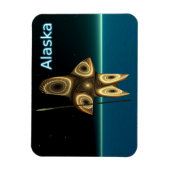 Fraktal Inuit Hunter Magnet (Vertikal)