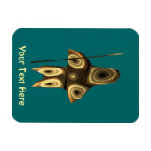 Fraktal Inuit Hunter Magnet (Horizontal)