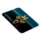 Fraktal Inuit Hunter Magnet (Rechte Seite)