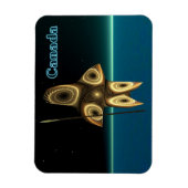 Fraktal Inuit Hunter Magnet (Vertikal)