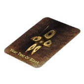 Fraktal Inuit Hunter Magnet (Linke Seite)