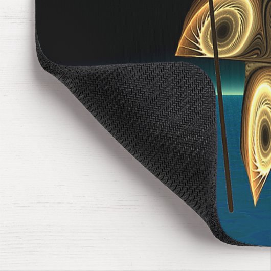 Fraktal Inuit Hunter Mousepad (Ecke)