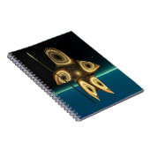 Fraktal Inuit Hunter Notizblock (Rechte Seite)