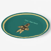 Fraktal Inuit Hunter Paper Teller (Schrägansicht)