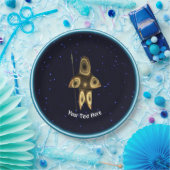 Fraktal Inuit Hunter Pappteller (Party)