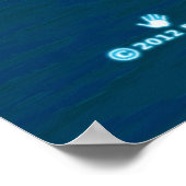 Fraktal Inuit Hunter Poster (Ecke)