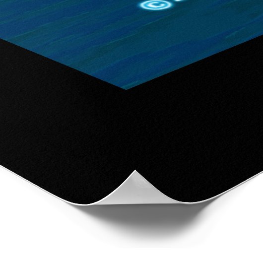 Fraktal Inuit Hunter Poster (Ecke)