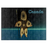 Fraktal Inuit Hunter Schneidebrett (Vorderseite)