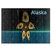 Fraktal Inuit Hunter Schneidebrett (Vorderseite)