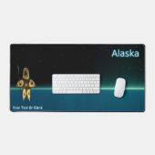 Fraktal Inuit Hunter Schreibtischunterlage (Tastatur & Maus)