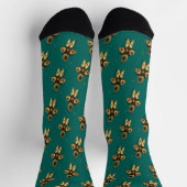 Fraktal Inuit Hunter Socken (Oben)