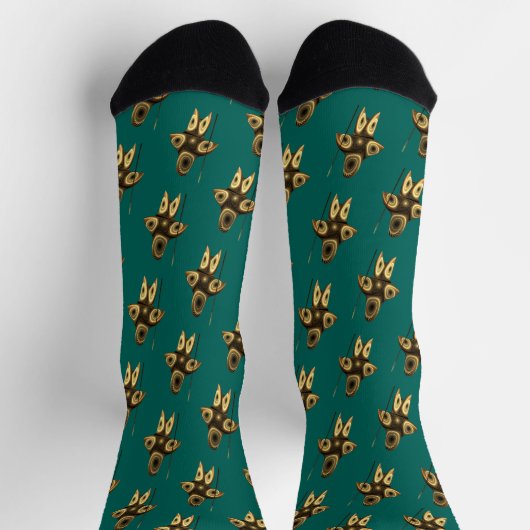 Fraktal Inuit Hunter Socken (Oben)