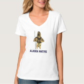 Fraktal Inuit Hunter T-Shirt (Vorderseite)