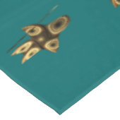 Fraktal Inuit Hunter Tischdecke (Schrägansicht)