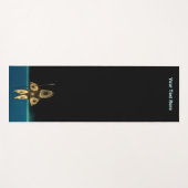 Fraktal Inuit Hunter Yogamatte (Vorderseite (Horizontal))