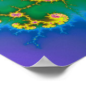 Fraktal Island Poster (Ecke)