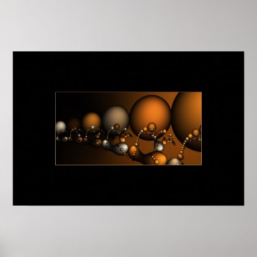 Fraktal Jewels Poster (Vorne)