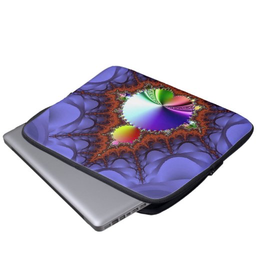 Fraktal Journey Laptopschutzhülle (Vorne Knopf)