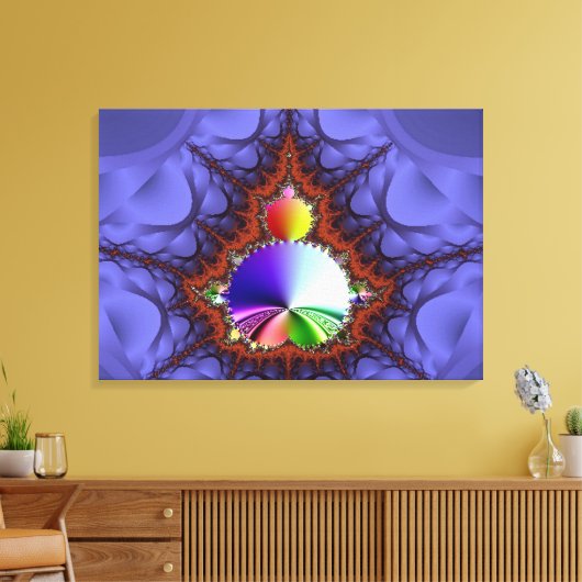 Fraktal Journey Leinwanddruck (Insitu (Wohnzimmer))