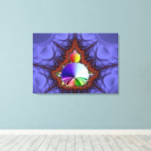 Fraktal Journey Leinwanddruck (Insitu (Holzboden))