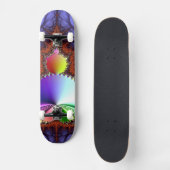 Fraktal Journey Skateboard (Vorderseite)