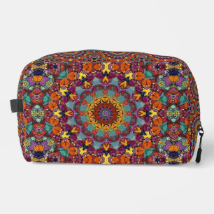 Fraktal Kaleidoscope Mandala Art Design-44444 Waschbeutel