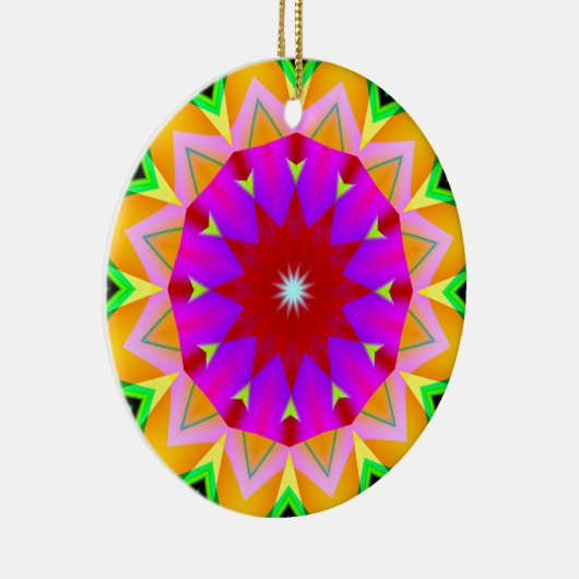 Fraktal Kaleidoskop 04 Keramikornament (Rechts)