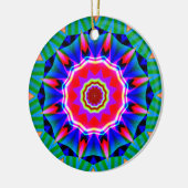 Fraktal Kaleidoskop 05 Keramikornament (Links)