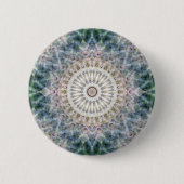 Fraktal Kaleidoskop Button (Vorderseite)