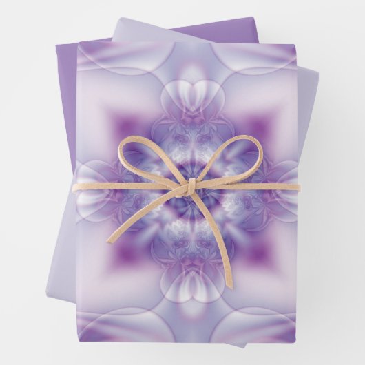 Fraktal Kaleidoskop Geschenkpapier Set (Beispiel)
