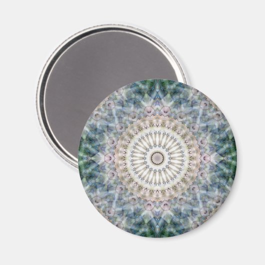 Fraktal Kaleidoskop Magnet (Vorderseite/Rückseite)