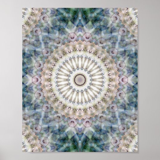 Fraktal Kaleidoskop Poster (Vorne)
