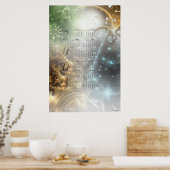 Fraktal-Kalender 2003 Poster (Küche)