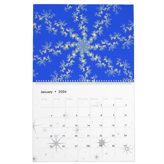 Fraktal-Kalender 2010 2 Kalender (Jan 2026)