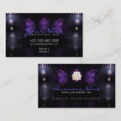 Fraktal-Kammern mit Logo-Visitenkarte Visitenkarte (Vorne/Hinten)